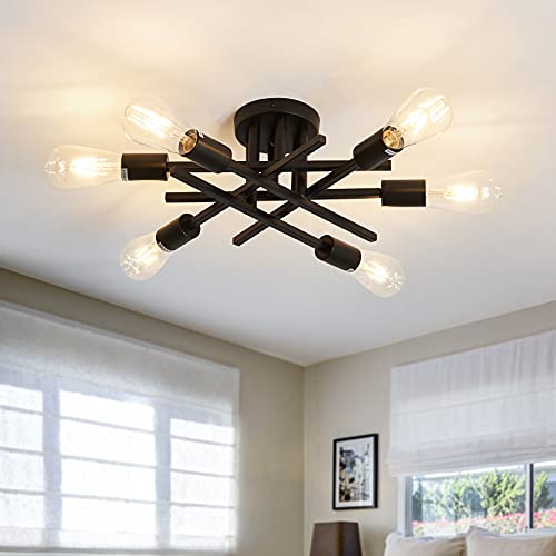 Flush Mount Modern Ceiling Light Fixture