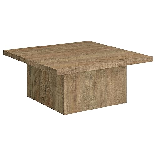 Coaster Home Furnishings Zetta Square Cocktail Living Room Coffee Table