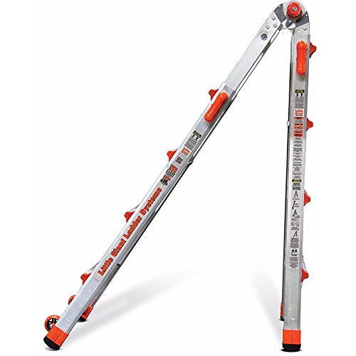 Little Giant Ladder Systems, Velocity with Wheels, M22, 22 Ft,