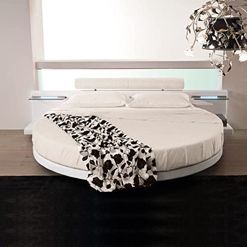 Mielmoon Round Mattress (86" Diameter) Luxury King - Premium Gel