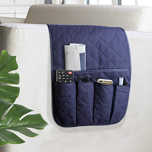 Sofa Armrest Organizer Non-Slip Arm Chair Bedside Caddy Storage Organizer