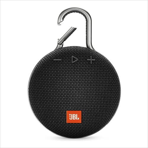 JBL Clip 3, Black - Waterproof, Durable & Portable Bluetooth