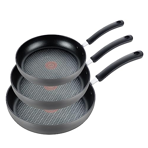 T-fal Ultimate Hard Anodized Nonstick Fry Pan Set 3 Piece,