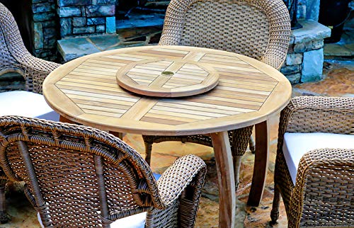 Outdoor Teak Wood Lazy Susan