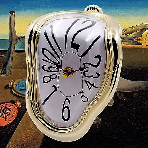 FAREVER Melting Clock, Salvador Dali Watch Melted Clock for Decorative