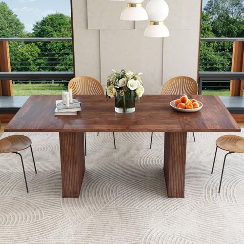 weselon 78 Inch Dining Table for 6 8 10, Modern