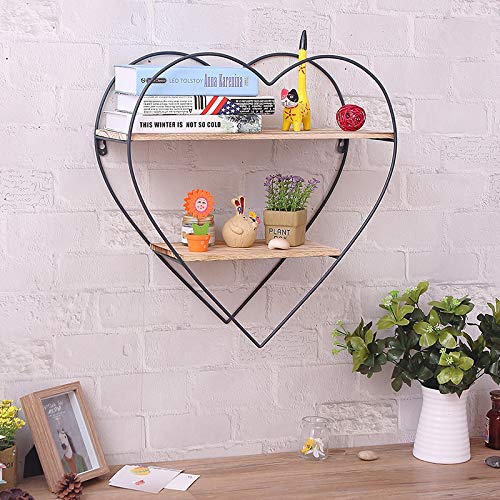 PENGKE 3-Tier Rustic Floating Wall Shelves - Industrial Modern Farmhouse Shelving for Bedroom, Kitchen, Living Room, Bath Decor, Display & Storage