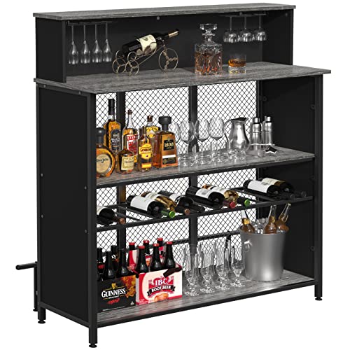 GDLF Home Bar Unit Mini Bar Liquor Bar Table with