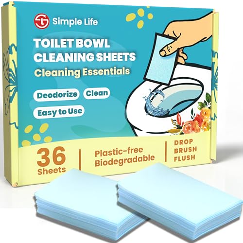 Simple Life Natural Toilet Bowl Cleaner Strips | Eco Friendly