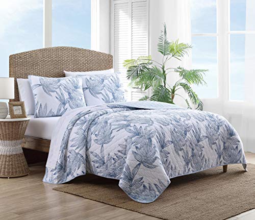 Tommy Bahama - Queen Quilt Set, Reversible Cotto Bedding with