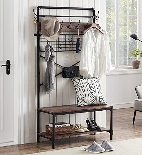 Bench and Storage Shelf Organizer