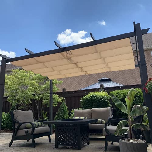 Outdoor Retractable Pergola with Sun Shade