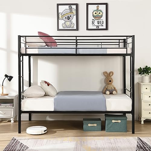 Yehha Metal Bunk Beds for Kids & Youths, Twin Over