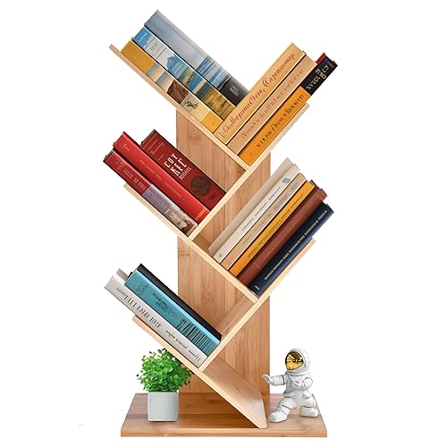 Prosumers Choice Wooden Bookshelf Storage Rack 25.4 x13.8 x 6.3in