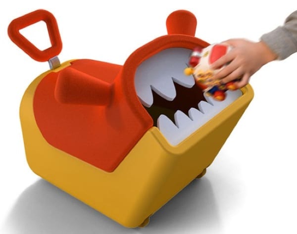 toy box with teeth