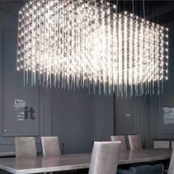 Adding Shimmer to your Interiors: Q3 Chandelier by Baxter