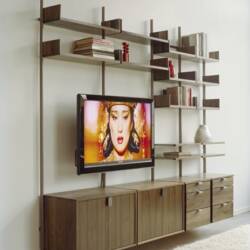 as4 wall mounted modular tv stand shelfing entertainment system