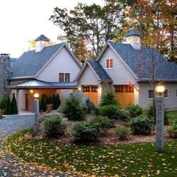 autumn landscaping curb appeal