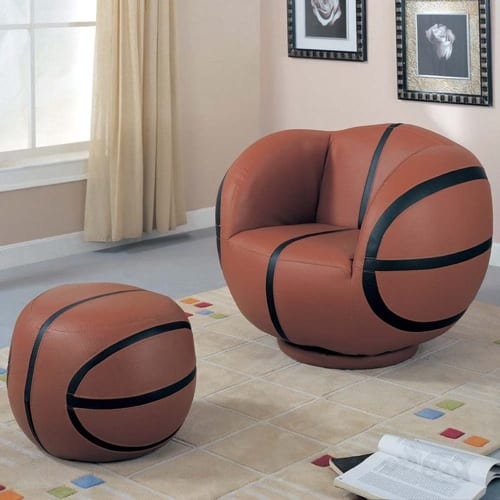 basketball themed room