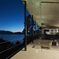 Beautiful Patio Views from House in Valle de Bravo Mexico