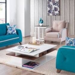 blue neon contemporary sofas