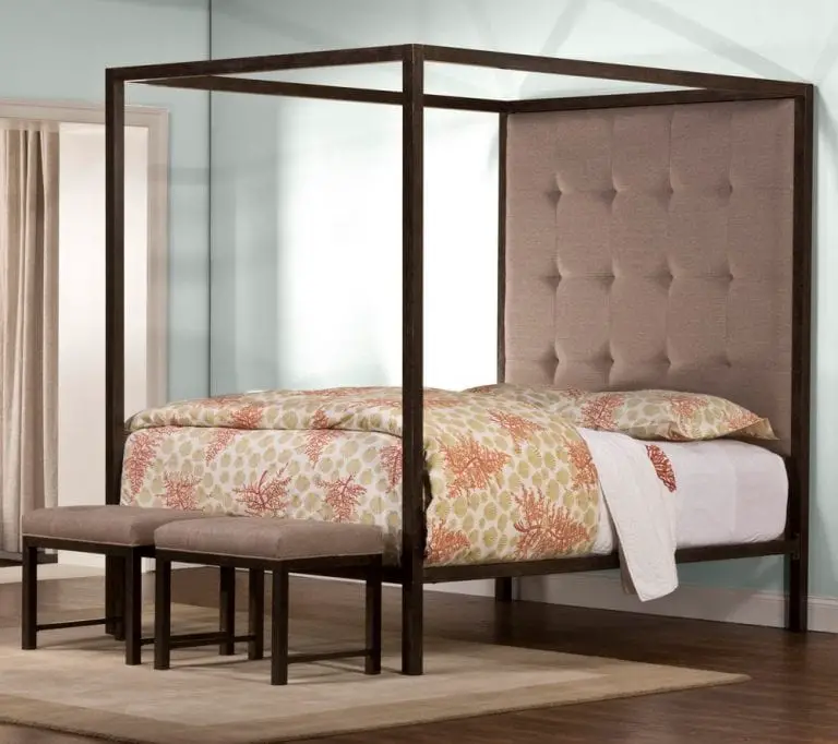 canopy beds with large headboard