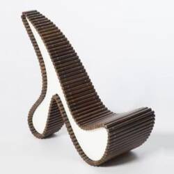 chairs shaped like a shoe