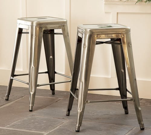 Classic Tolix Bar Stool from Pottery Barn