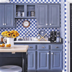 colored kitchen cabinets