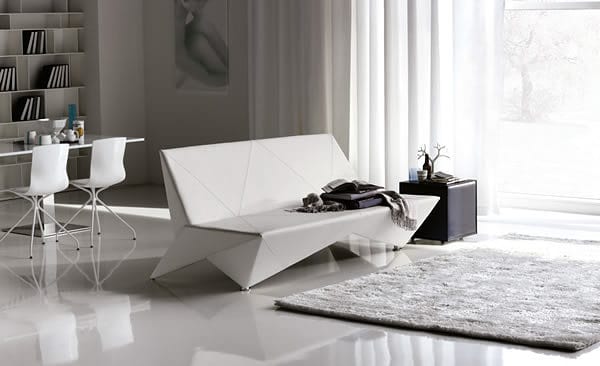 Contemporary Slumber: Origami Sofa Bed by Cattelan Italia