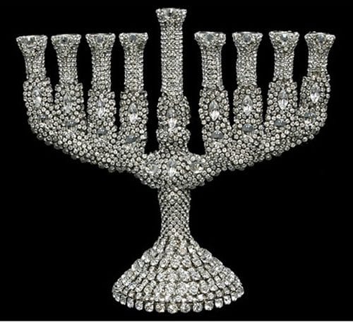 crystal menorah