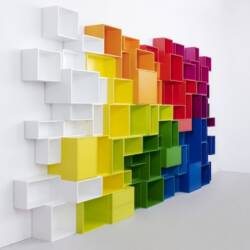 Cubit modular shelving system