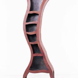 Decorative "Curvy" Bookcase Storage / Shelving