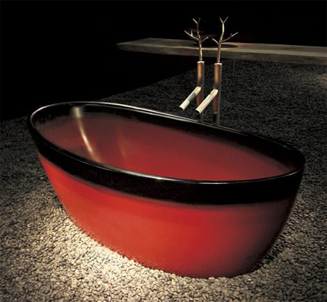 Deep Japanese Soaking Bathtub