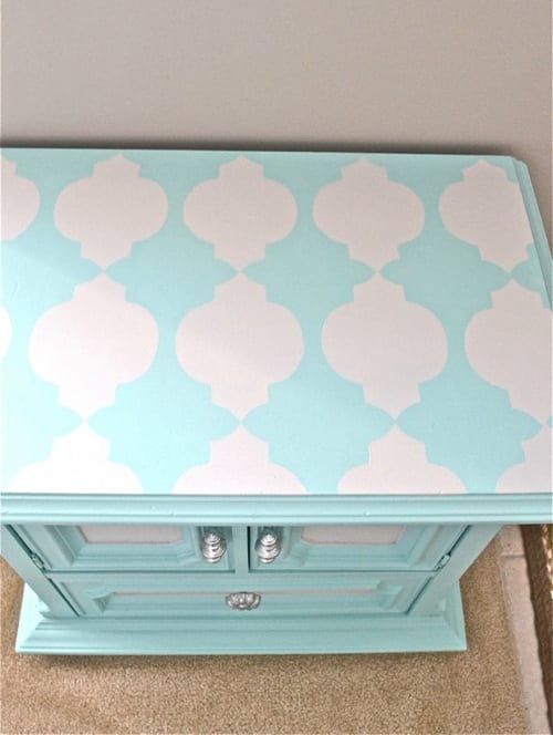 DIY Painted Nighstand via Liz Marie Blog