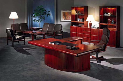 Skyline Executive Desk Series from Dyrlund of Denmark