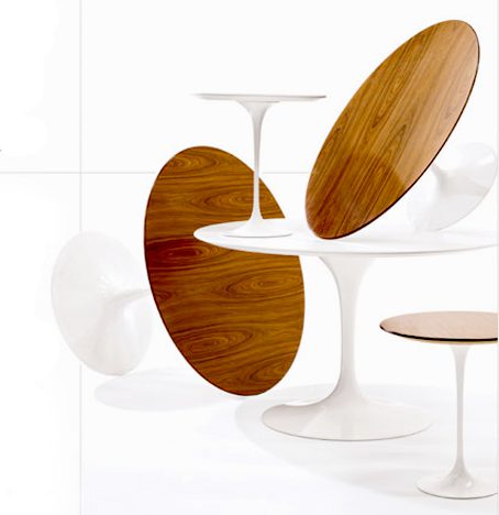 eero saarinen mid century modern tables