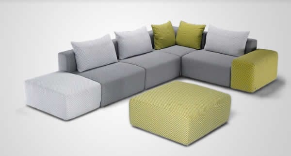 Exuding European Fun & Versatility: The Puzzle Sofa