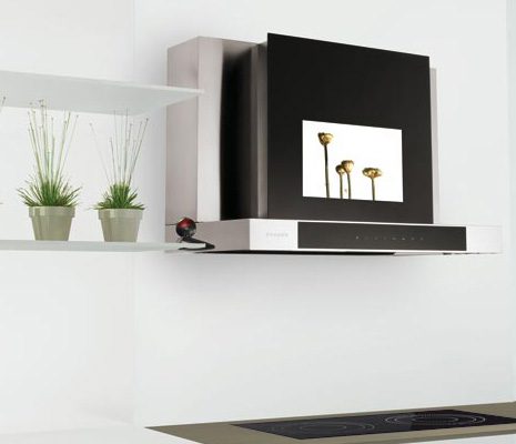 faber imago plus multi media vent hood with tv