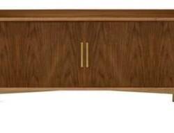 Giulia Retro Modern Media Credenza