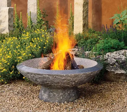 granite fire pit