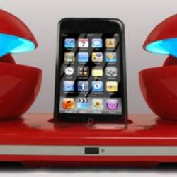 iCrystal Cool iPhone Speakers and Docking Stations