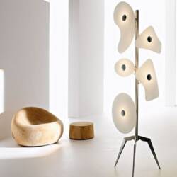 Illuminating Sculpture: Orbital Floor Lamp