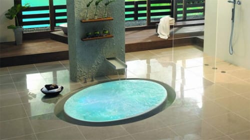 Invigorate Yourself with Waterfall Bathtubs by KASCH