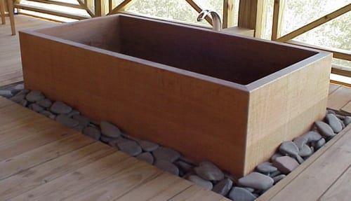 Japanese Ofuro Tub by RH Tubs