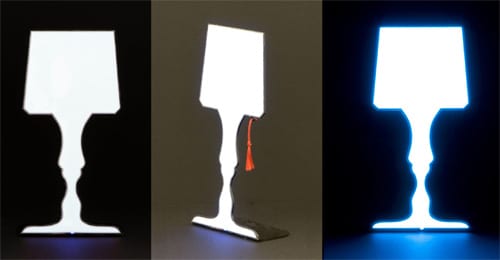 Lampada Lamp Is Thinner Than Thin But Still Lights Up the Place