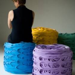 Latex Roll Pouf 2