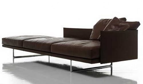 modern leather sofa