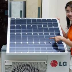 LG solar hybrid air conditioner