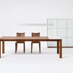 Magnum solid wood modern dining table team 7